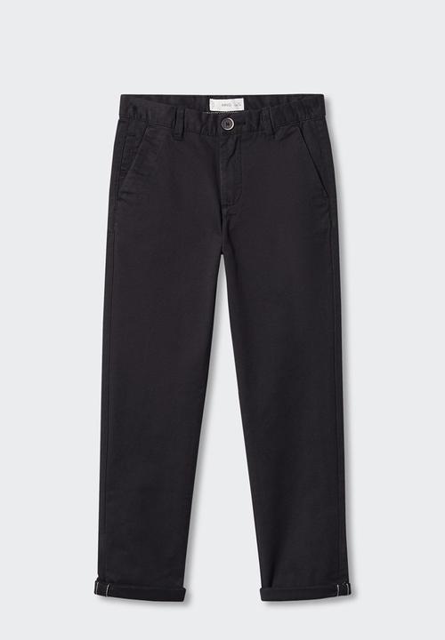 MANGO - Trousers piccolo - black