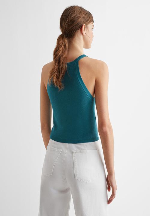 MANGO - Top adri - green