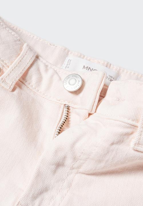 MANGO - Shorts chip - rosa pastel