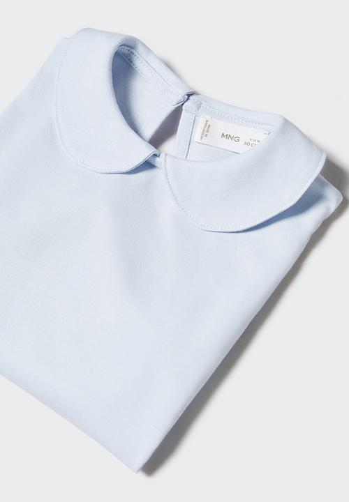 MANGO - T-shirt lily - celeste