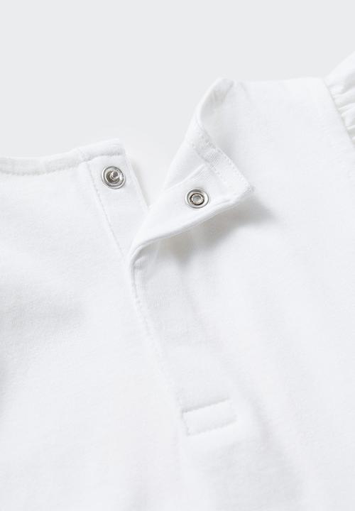 MANGO - T-shirt octopy - off white