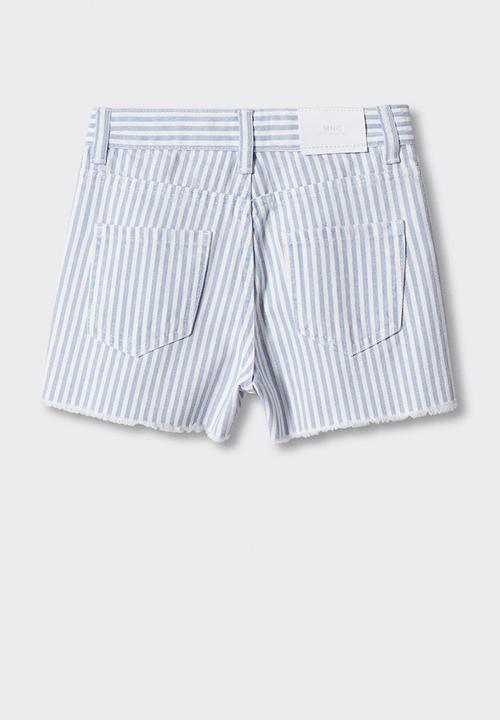 MANGO - Shorts betty - blue
