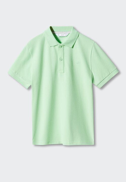 MANGO - Polo shirt javier4 - menta