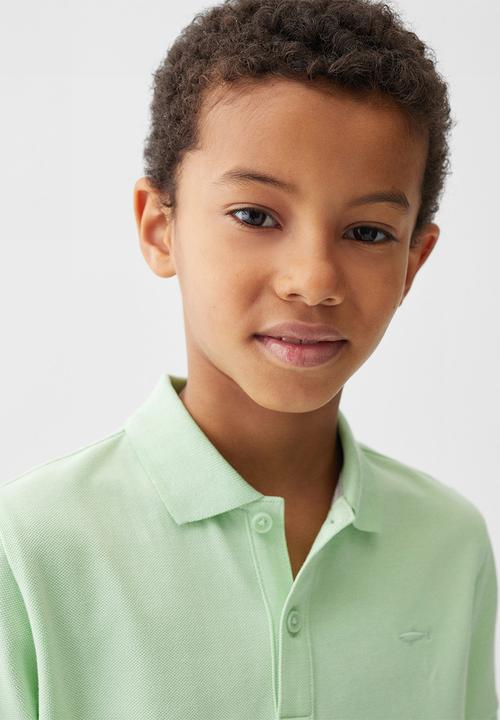 MANGO - Polo shirt javier4 - menta