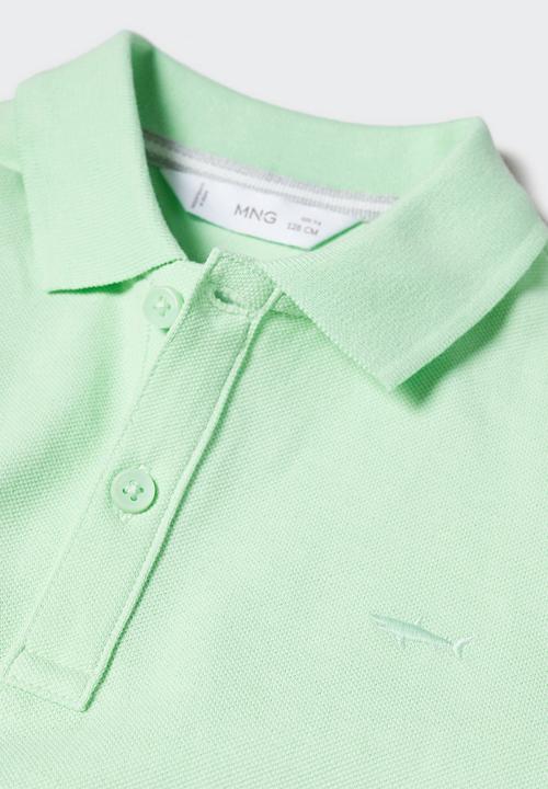 MANGO - Polo shirt javier4 - menta