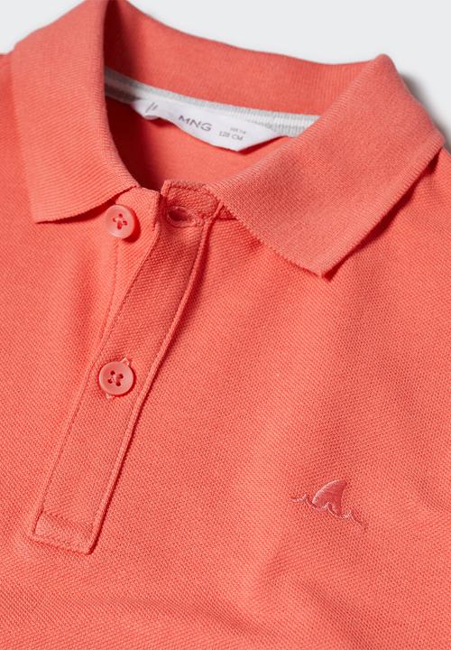MANGO - Polo shirt javier4 - coral