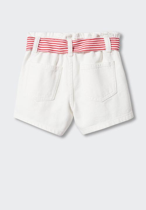 MANGO - Shorts gali - white