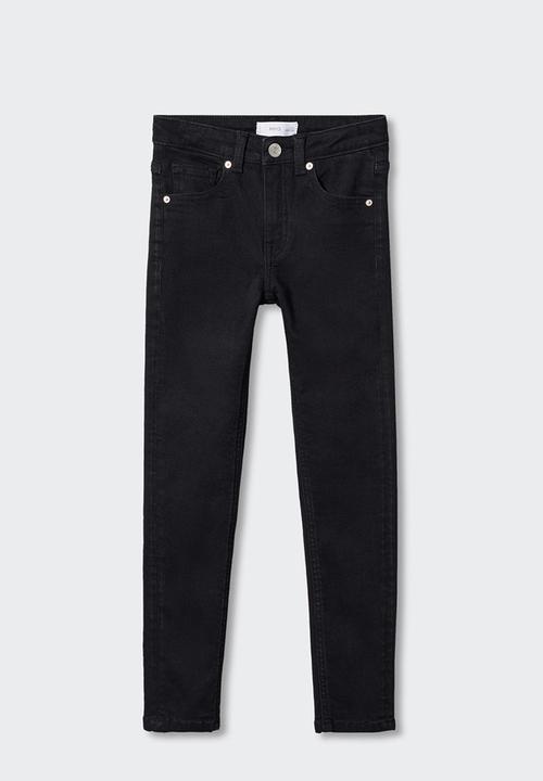 MANGO - Jeans skinny - black denim