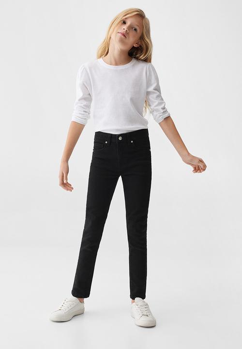 MANGO - Jeans skinny - black denim