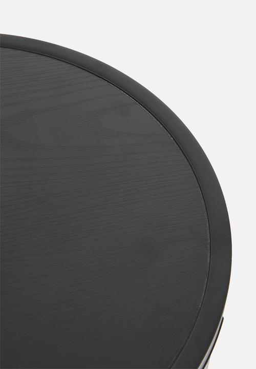 Sixth Floor - Seaford side table - black