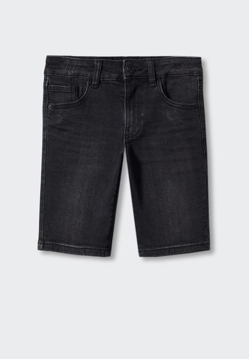 MANGO - Bermuda shorts john - black