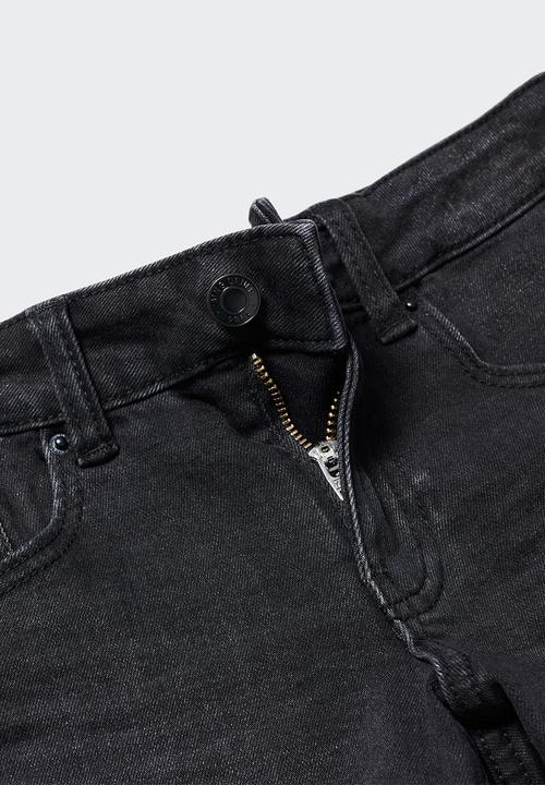 MANGO - Bermuda shorts john - black