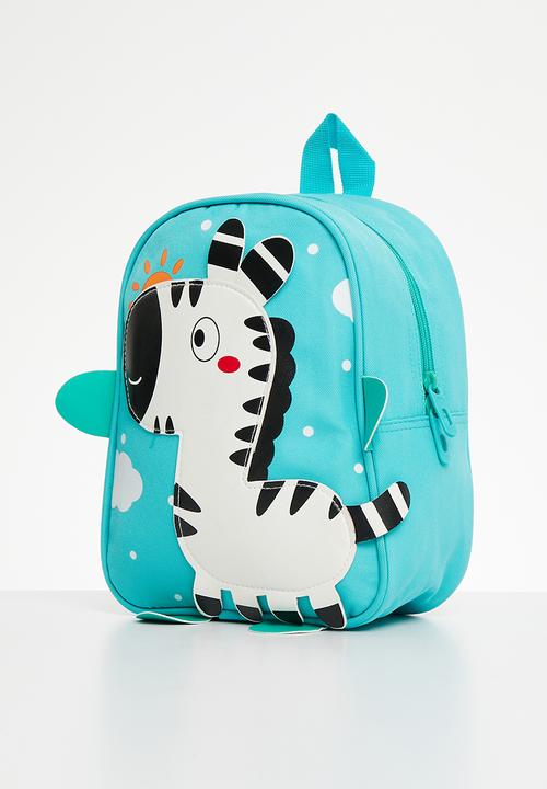 Pop Candy - Zebra backpack - aqua