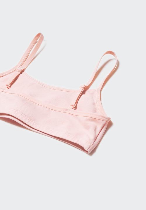 MANGO - Bra belen - rosa pastel
