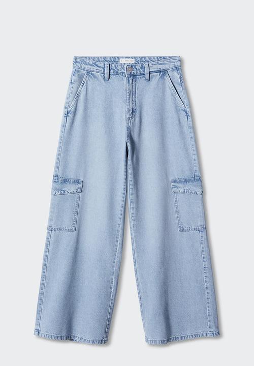 MANGO - Jeans flowcarg - blue
