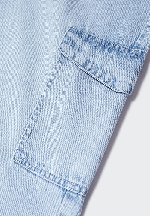 MANGO - Jeans flowcarg - blue