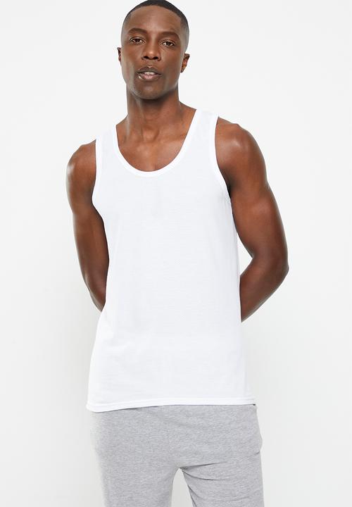 Jockey - 3 Pack value vest - white
