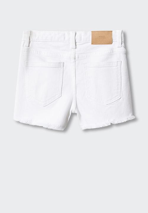 MANGO - Shorts patri - blanco