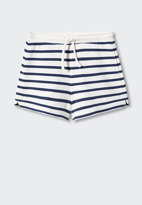 MANGO - Shorts sailor - navy