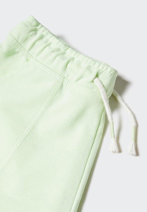 MANGO - Shorts lea - menta