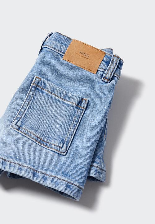MANGO - Shorts clea - tejano medio