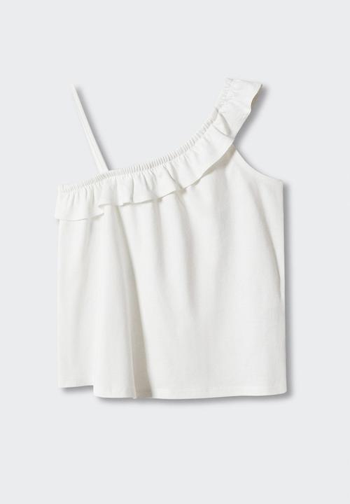 MANGO - T-shirt nautic - white