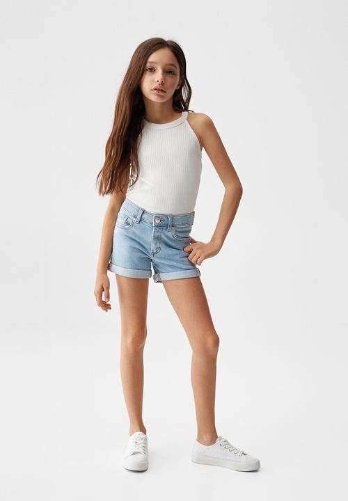MANGO - T-shirt lane - white