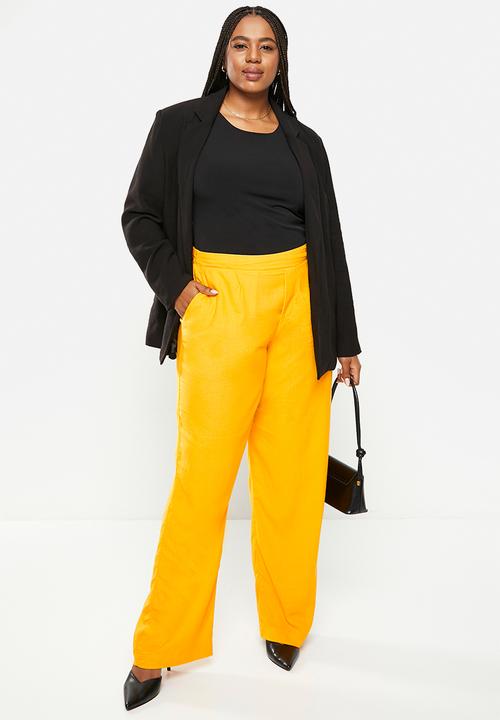 Me&B - Plus pleated tailored pants - mango