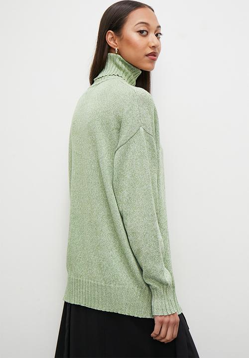 Superbalist - Roll neck - green