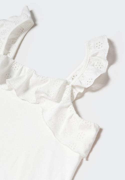 MANGO - T-shirt dante - white
