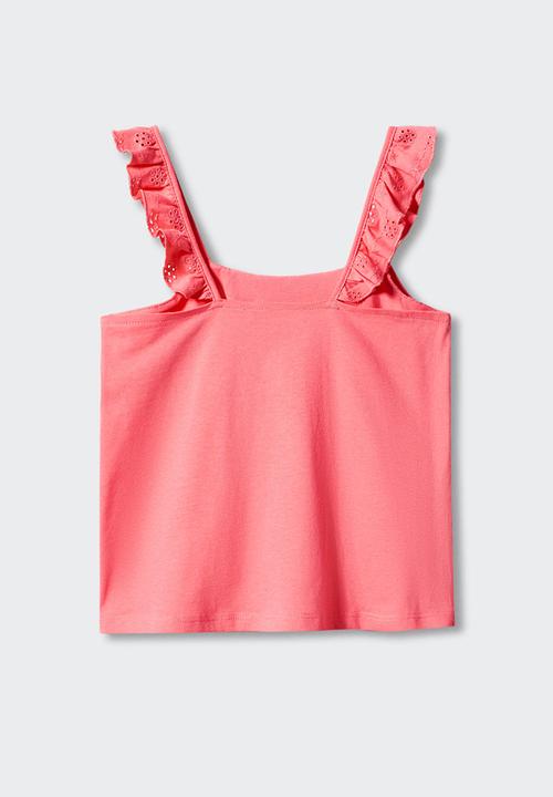 MANGO - T-shirt dante - rosa