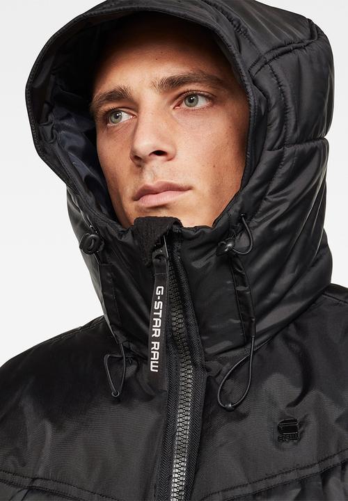 G-STAR - Quilted hdd puffer jacket - black