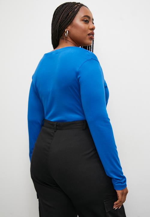 Superbalist - Scoop neck tee - bright blue