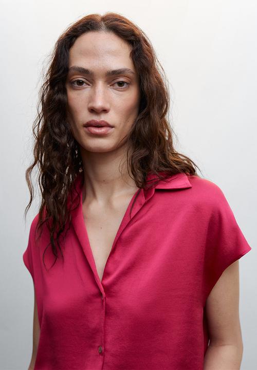 MANGO - Shirt sassa - pink