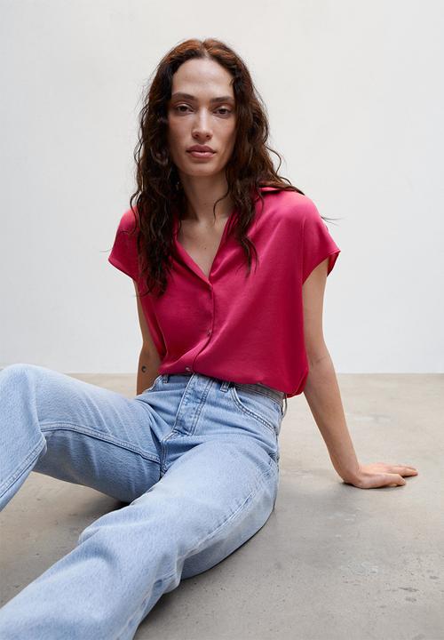 MANGO - Shirt sassa - pink