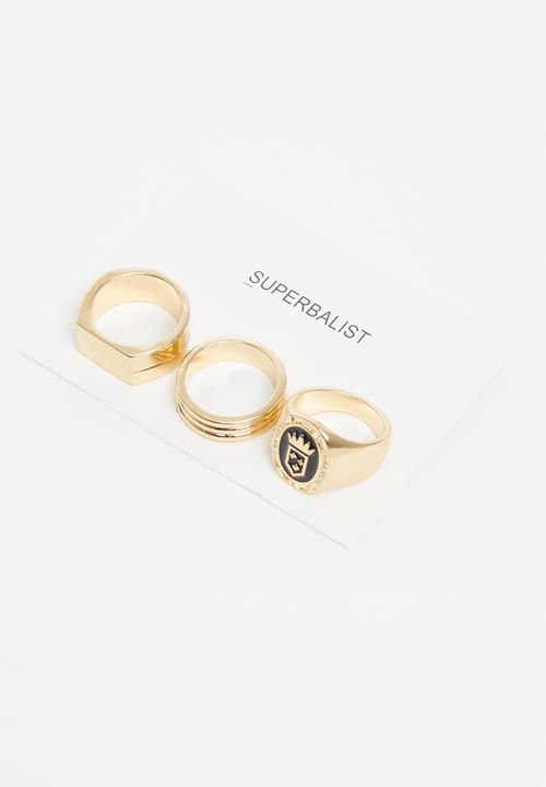 Superbalist - Otizz ring set - gold