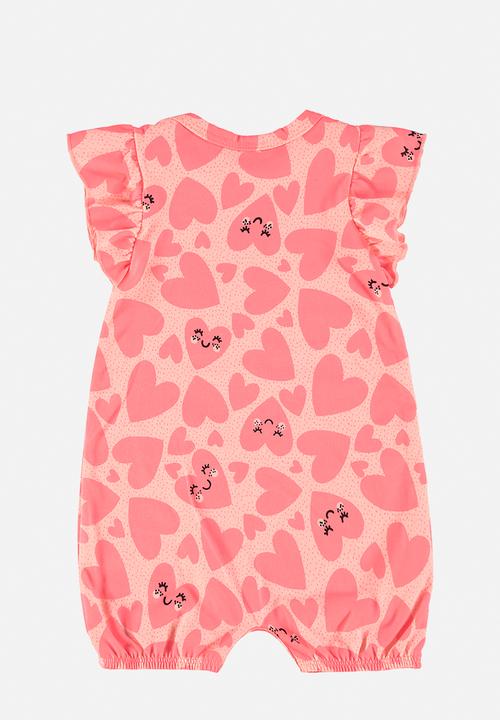 Quimby - Elastane jersey romper - pink
