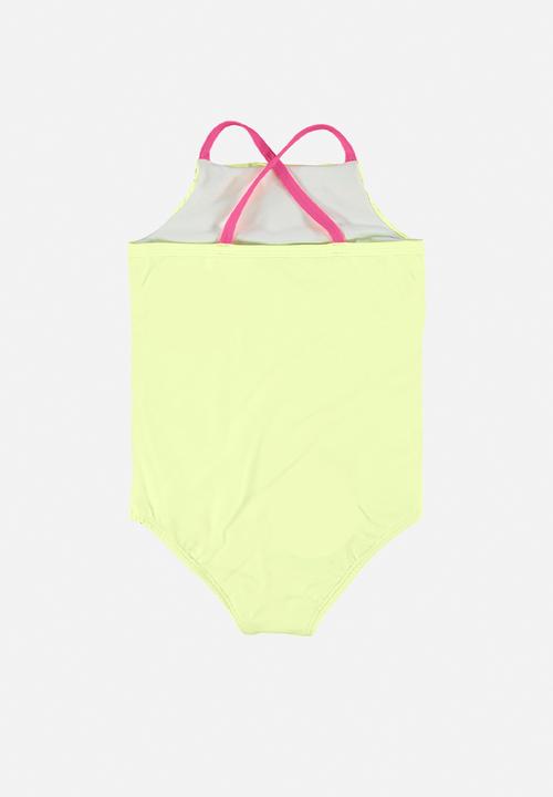 Quimby - Upf 50+ sun protection swimsuit - yellow
