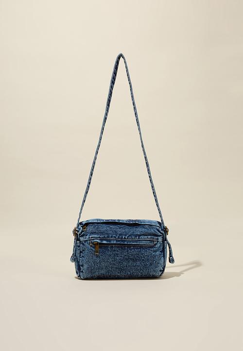 Rubi - Charlie cross body bag - blue denim