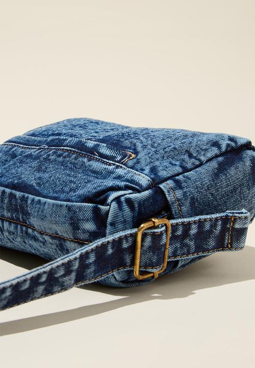 Rubi - Charlie cross body bag - blue denim