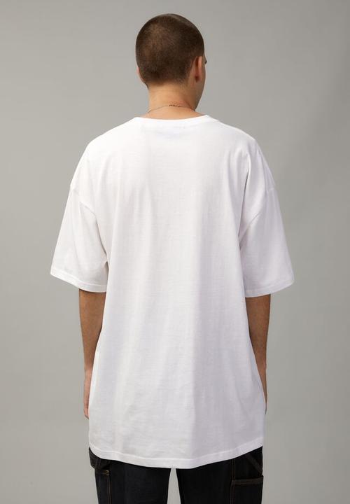 Factorie - Oversized hot wheels T shirt - lcn mat white/hot wheels bone shaker