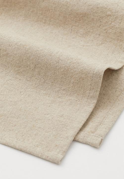 H&M - Linen-blend table runner - beige