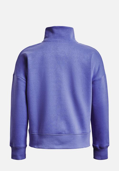 Under Armour - Rival fleece hz - baja blue / white