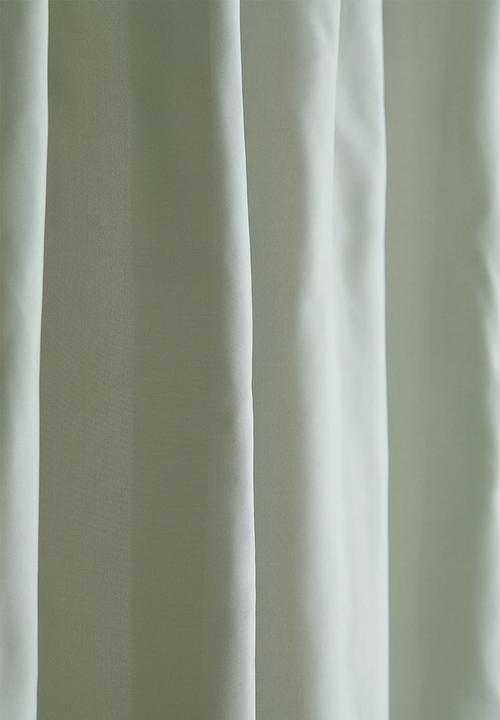 H&M - Shower curtain - dusky green