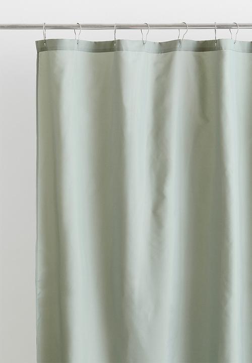 H&M - Shower curtain - dusky green