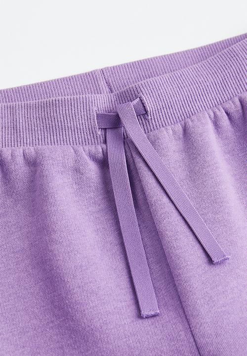 H&M - Joggers - purple marl 