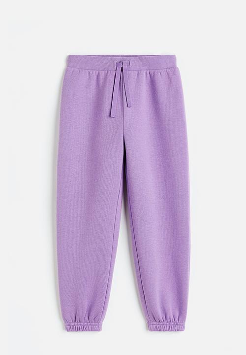 H&M - Joggers - purple marl 