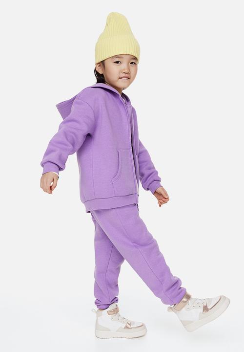 H&M - Joggers - purple marl 