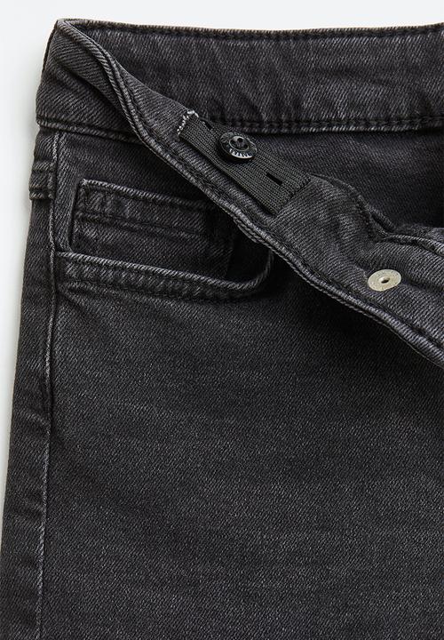 H&M - Relaxed tapered fit jeans - dark grey