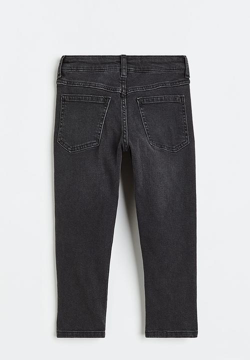 H&M - Relaxed tapered fit jeans - dark grey